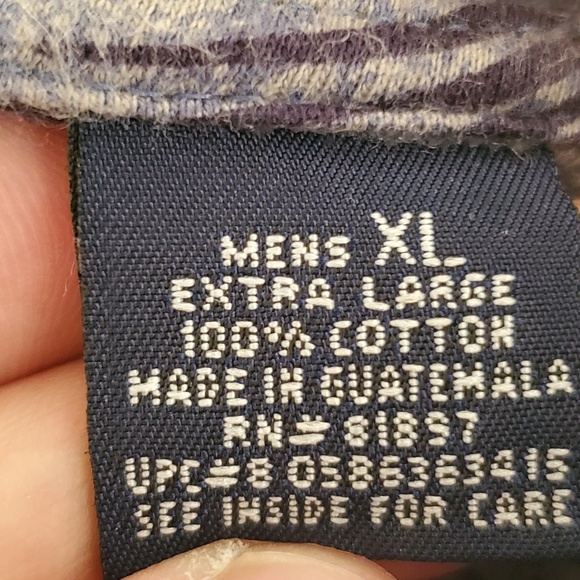 Puritan Grey Floral Polo XL - Picture 4 of 5